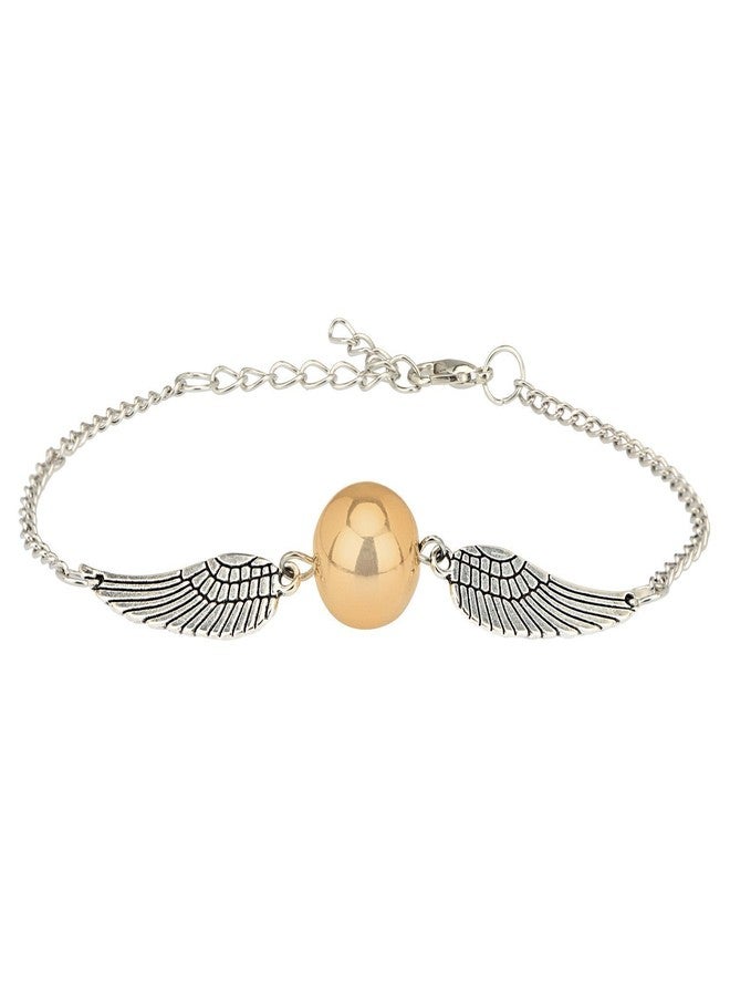 Mahi Single Strand Snitch Unisex Bracelet Rhodium Plated BR1100267RD - Image 1