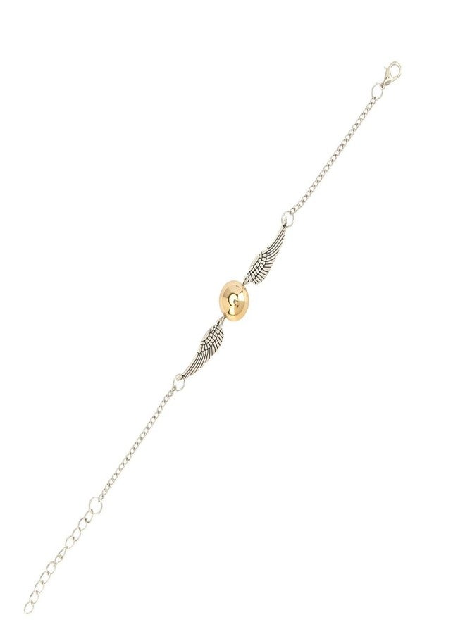 Mahi Single Strand Snitch Unisex Bracelet Rhodium Plated BR1100267RD - Image 5
