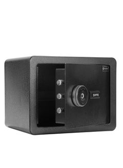 GearZone Biometric Home Safe, 0.7 Cubic Feet Fingerprint Safe Lock Box, Money Box for Jewelry Cash Valuables,Perfect for Home/Office/Hotel, Black(38*30*30cm)  - Image 1