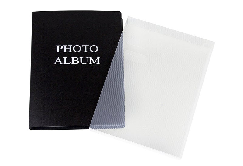 2PO Portfolio Photo Album Holds 200 Pictures 4x6 InchSpace Saver Album with Protective Poly Case