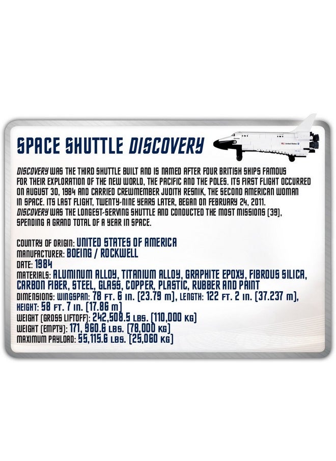 COBI COBI Smithsonian Space Shuttle Discovery, White  - Image 3