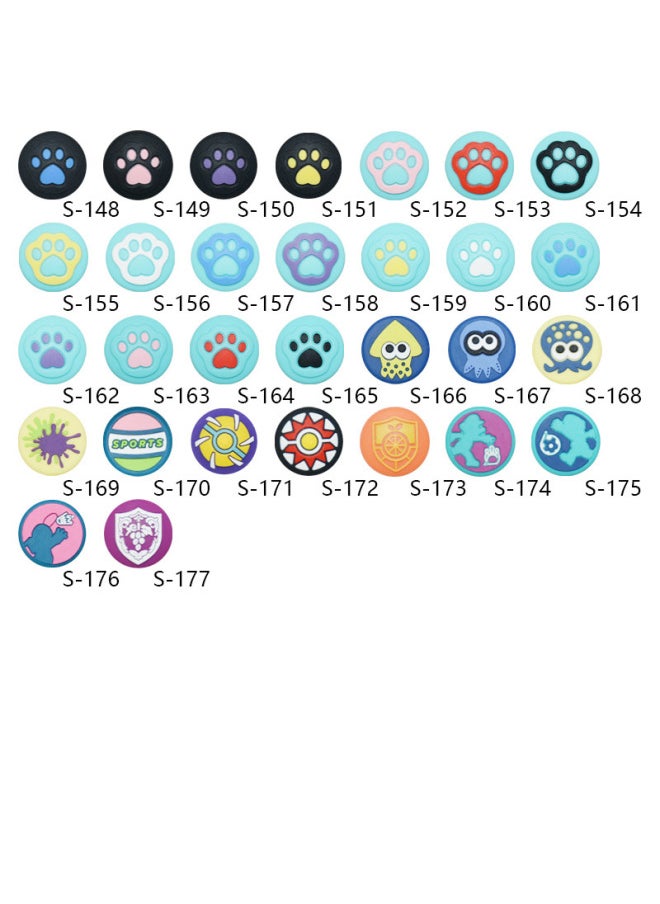 Generic - Switch Rocker Cap Nintendo Cat Claw Silicone Rocker Cover NS/Lite Protective Case Handle Rocker Button Cap-Product Color:s-35 - Image 1