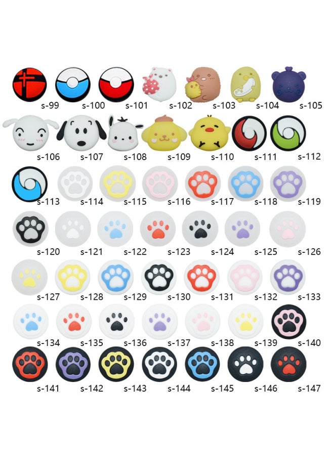 Generic - Switch Rocker Cap Nintendo Cat Claw Silicone Rocker Cover NS/Lite Protective Case Handle Rocker Button Cap-Product Color:s-35 - Image 1