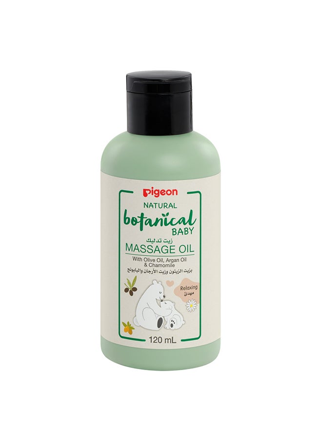 pigeon - Natural Botanical Massage Oil 120Ml - Image 1