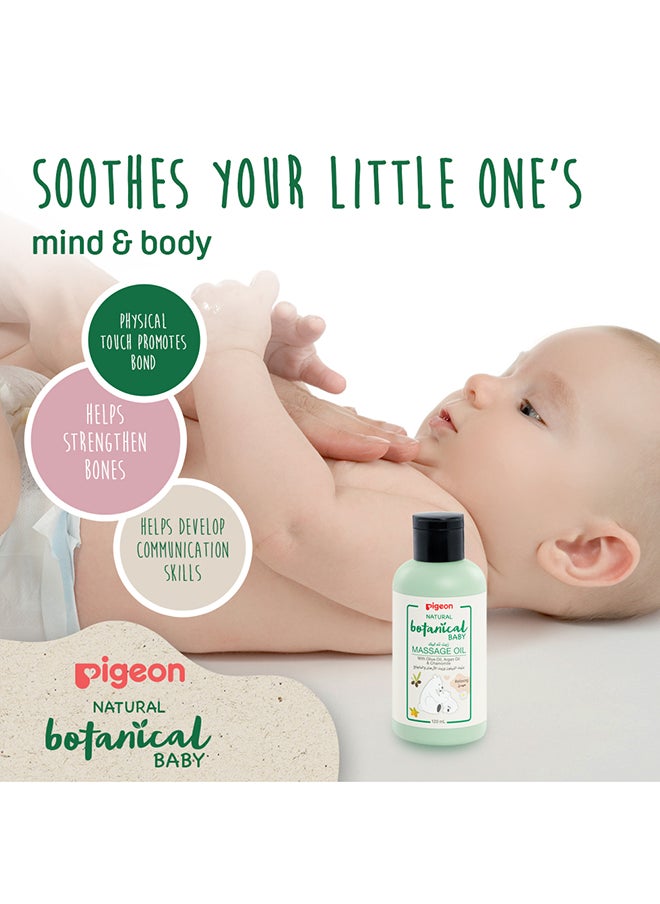 pigeon - Natural Botanical Massage Oil 120Ml - Image 1