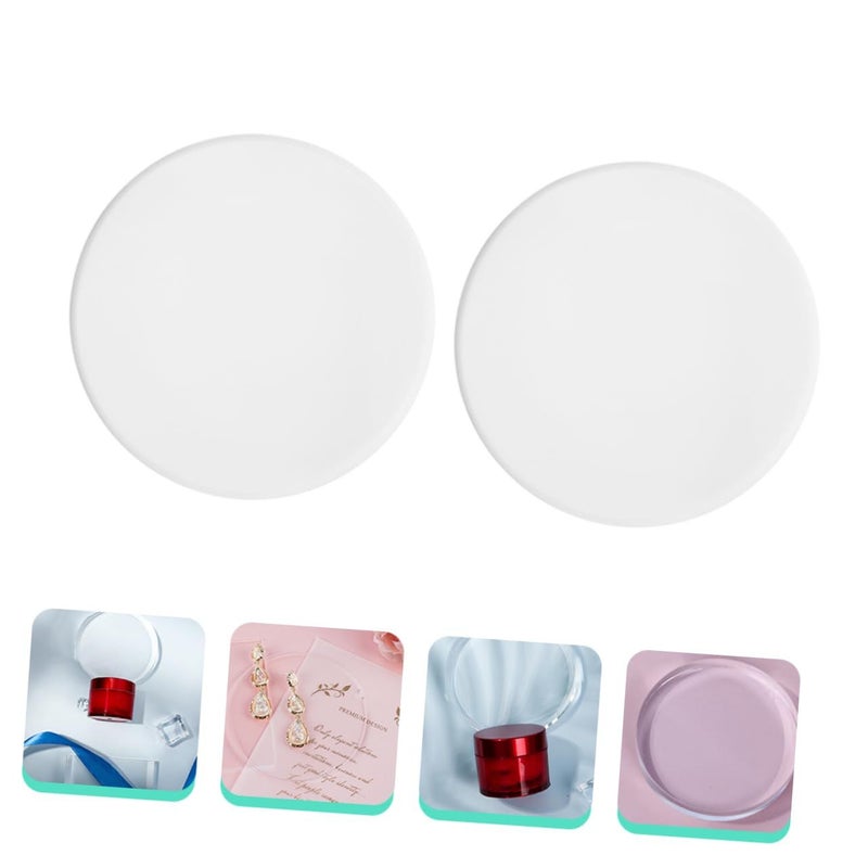 2Pcs Acrylic Photography Board Prop Smooth Background Jewelry Watch Studio - Image 4