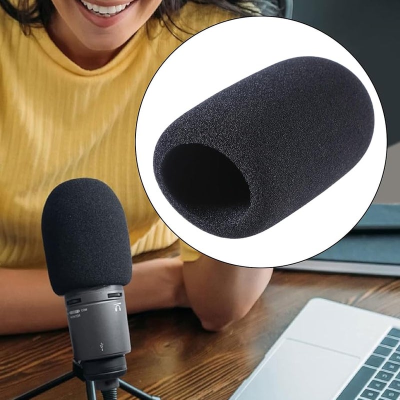 Professional Microphone Windscreen Foam Cover 90x70mm for AT2020 AT2035 Noise Reduction Kit - Image 5