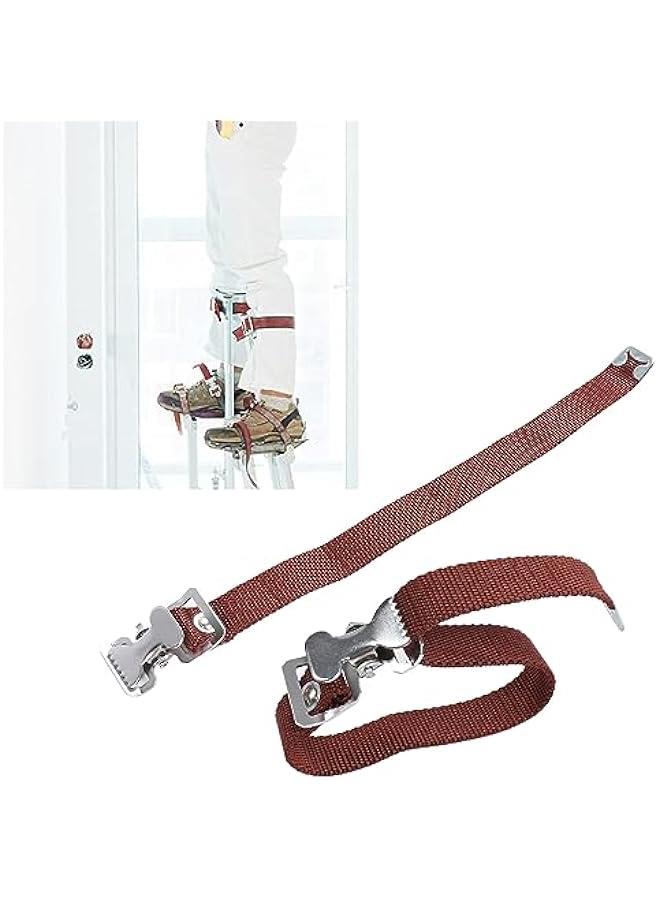 2 Pcs Drywall Stilts Straps, Leg Band Straps with Adjustable Size, Replacement Part for Stilts, Adjustable Drywall Foot Band Straps Kit for Street Performance, High Wall Painting - Image 2