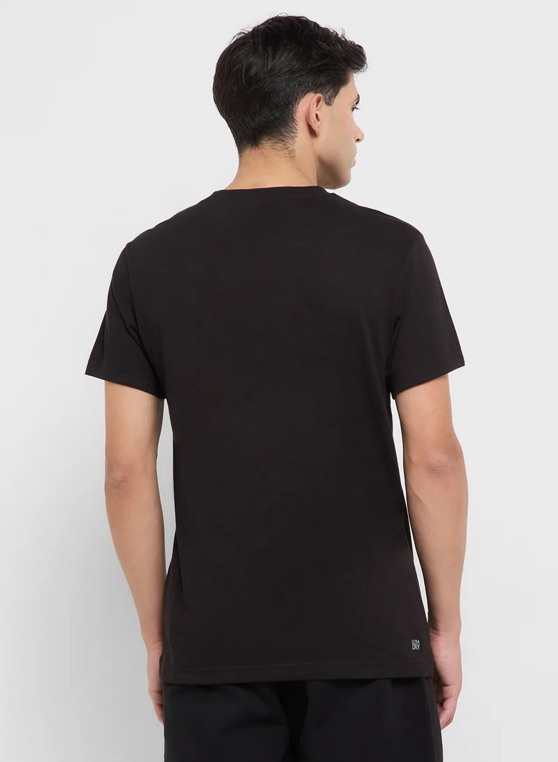 LACOSTE Ultra Dry Sport Crew Neck T-Shirt