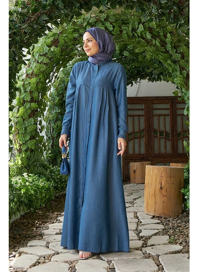 Neways 6638-TENSEL Abaya Dark Blue