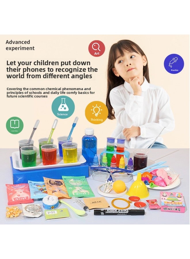 Science Small Experiment Set Student Handmade Science And Technology Making Children's Educational Toys Meow Chemical Physicist Material Bag-Specifications:5-6 Grade Physics Experiment 10 Piece Set  - Image 3