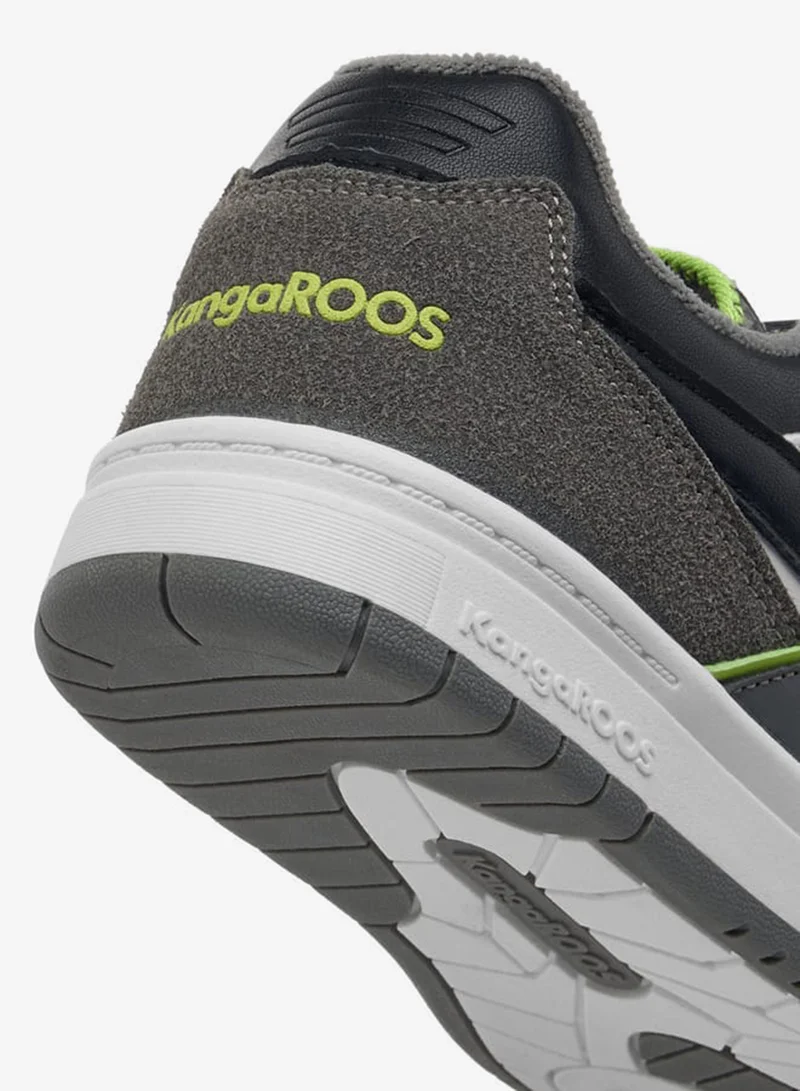 kangaROOS GREY Women's Panelled Sports Shoes With Hook And Loop Closure for Women | Best Price UAE