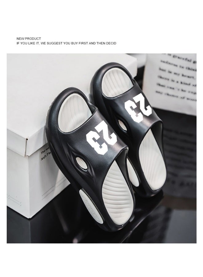 utune EVA slippers for men and women 2025 new anti slip high-end feeling, worn externally for teenagers, sports cool slippers - Image 4