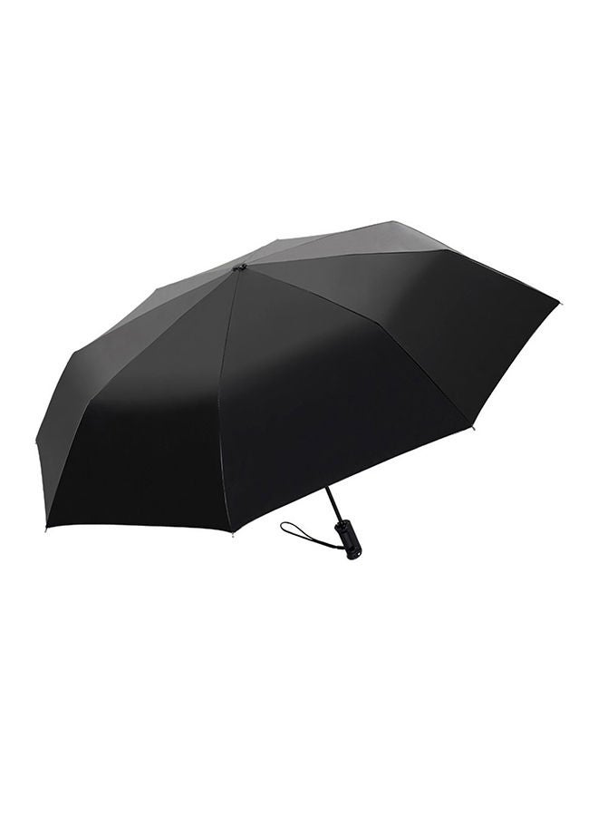 NIBEMINENT UV-Proof Folding Umbrella Selfie Stick Black/Blue  - Image 2