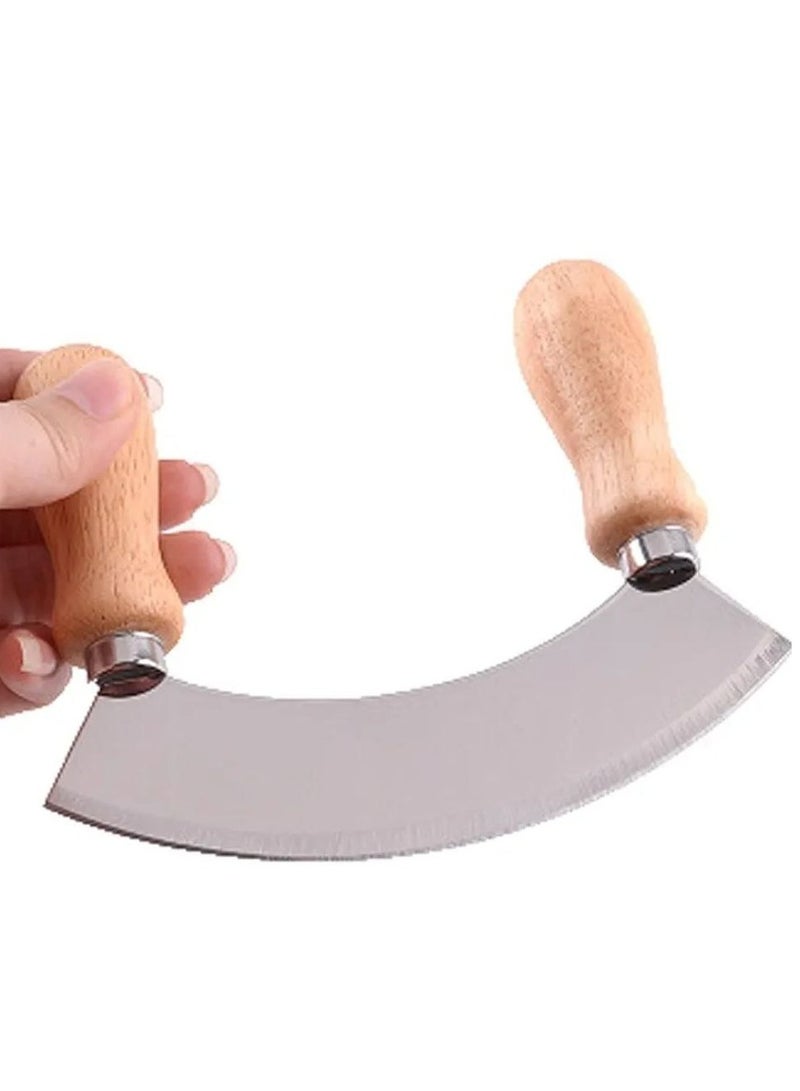 قطاعة الملوخية ستانلس ستيل فضي  - Image 3