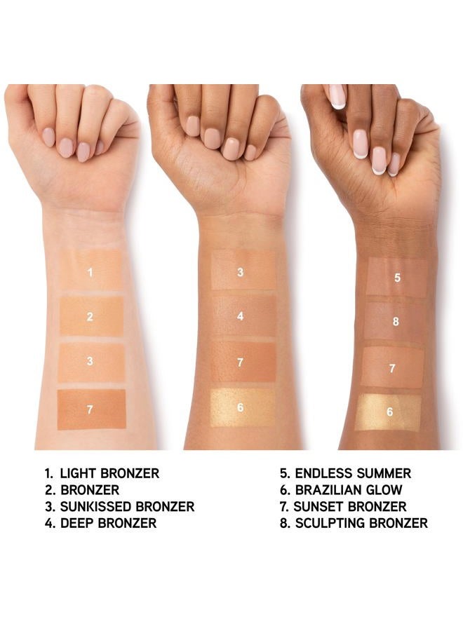 Physicians Formula Murumuru Butter Bronzer, Moisturizing, Nourishing Murumuru Butter for Silky Glow, Dermatologist Tested, Hypoallergenic, Vegan & Cruelty-Free - Light Bronzer - Image 4