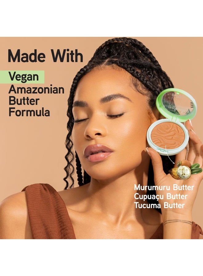 Physicians Formula Murumuru Butter Bronzer, Moisturizing, Nourishing Murumuru Butter for Silky Glow, Dermatologist Tested, Hypoallergenic, Vegan & Cruelty-Free - Light Bronzer - Image 5