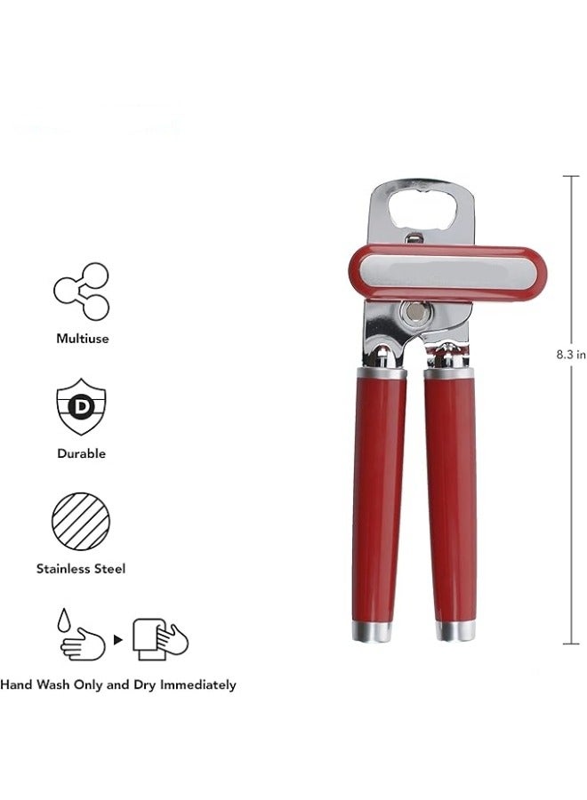 Multi-function Can Opener With Manual Stainless Steel Beer Bottle Opener And Can Opener. - Image 2