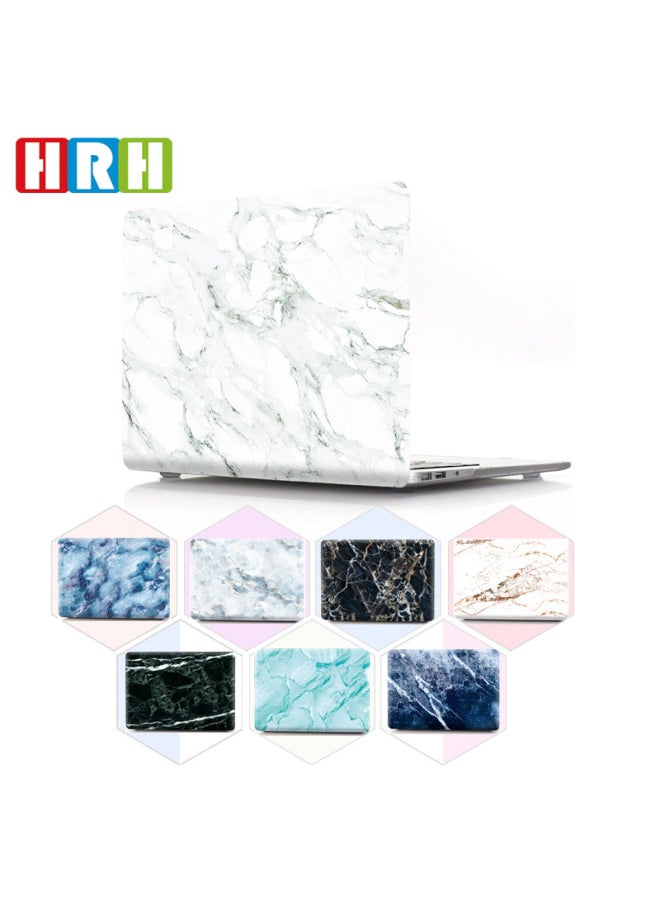 For Apple Notebook Protective Case Macbook Apple Computer Painted Case Printed Marble Protective Case-Color:KZ-565 Marble Black-Applicable Model:2018 Air13 A1932