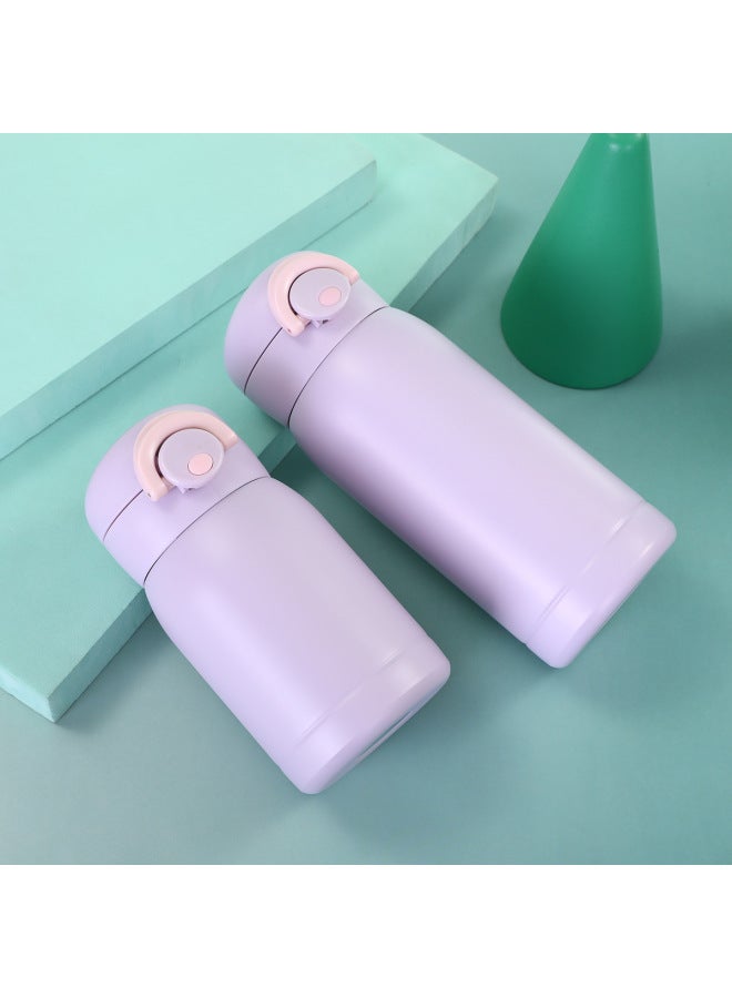 New 304 Stainless Steel Drop-resistant Thermos Cup Children's Mini Double-layer Vacuum Pocket Cup High-value Bouncing Cup