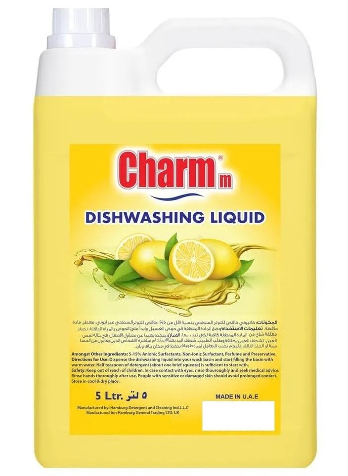 Dishwashing Liquid Power Of Lemons 5 L