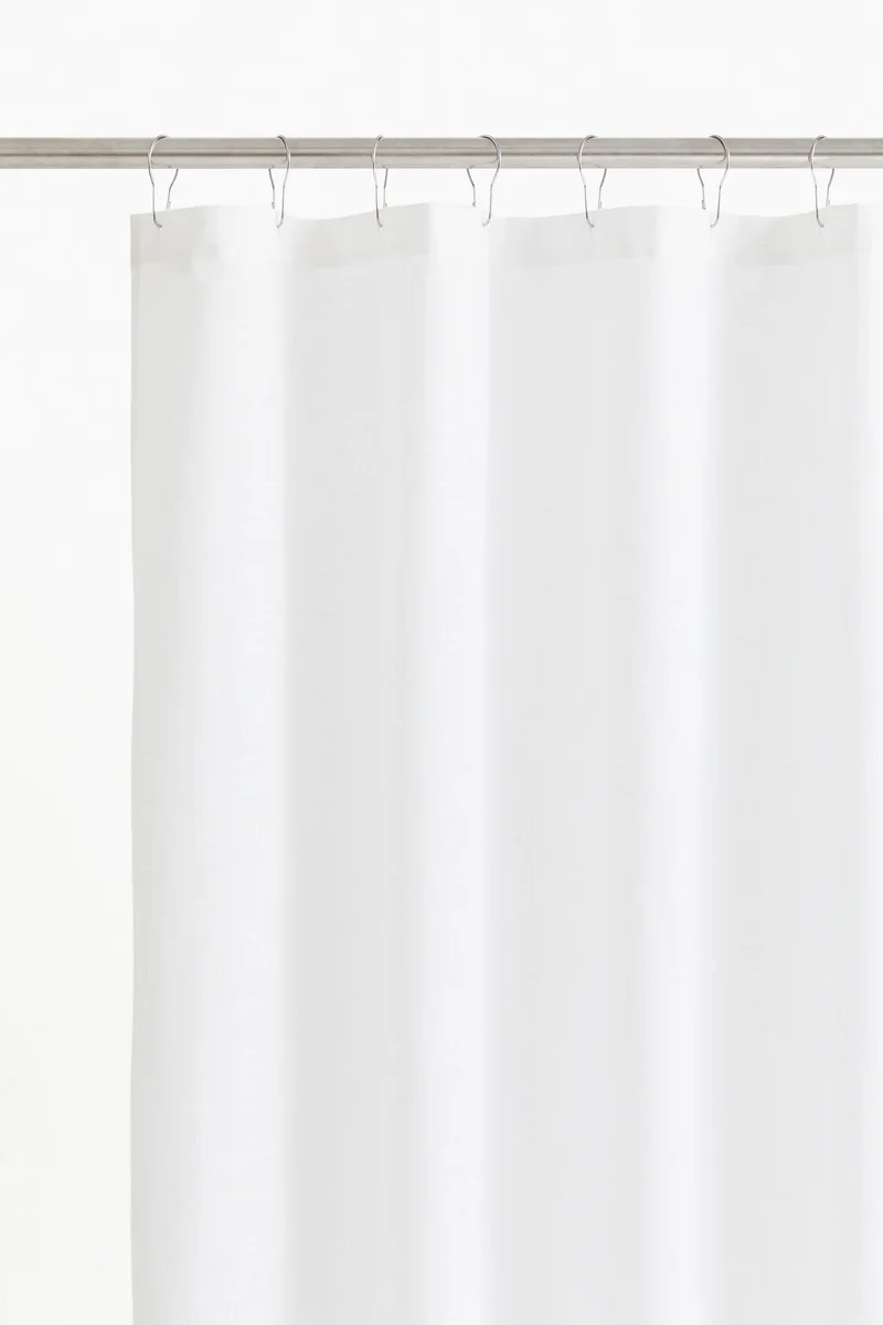 H&M Linen-blend shower curtain