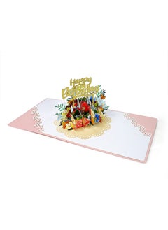 CUT POPUP.COM Cutpopup Birthday Card Pop Up, Mother'S Day, 3D Greeting, Thank You Card (Flowers Birthday)  - Image 4