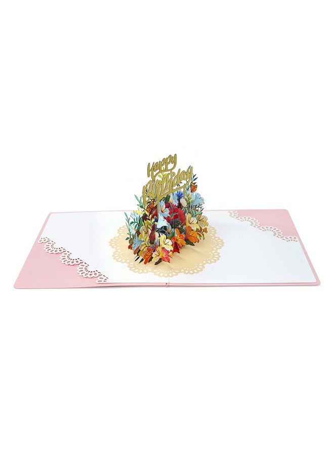 Cutpopup Birthday Card Pop Up, Mother'S Day, 3D Greeting, Thank You Card (Flowers Birthday) - pzsku/Z831FEA76AD47EA4C806BZ/45/_/1735214697/1c7be9fe-5e3b-4116-817b-885052794b1e