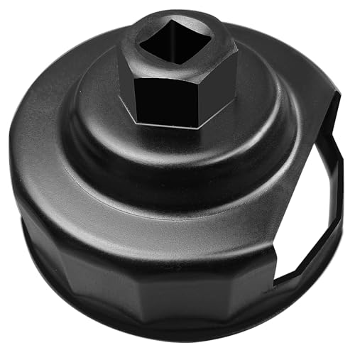 Shonee Oil Filter Wrench for harley, 76mm 14Flutes Oil Filter Cap Removal Tool Socket For Harley Davidson Motorcycle Oil Change Kit - Image 1