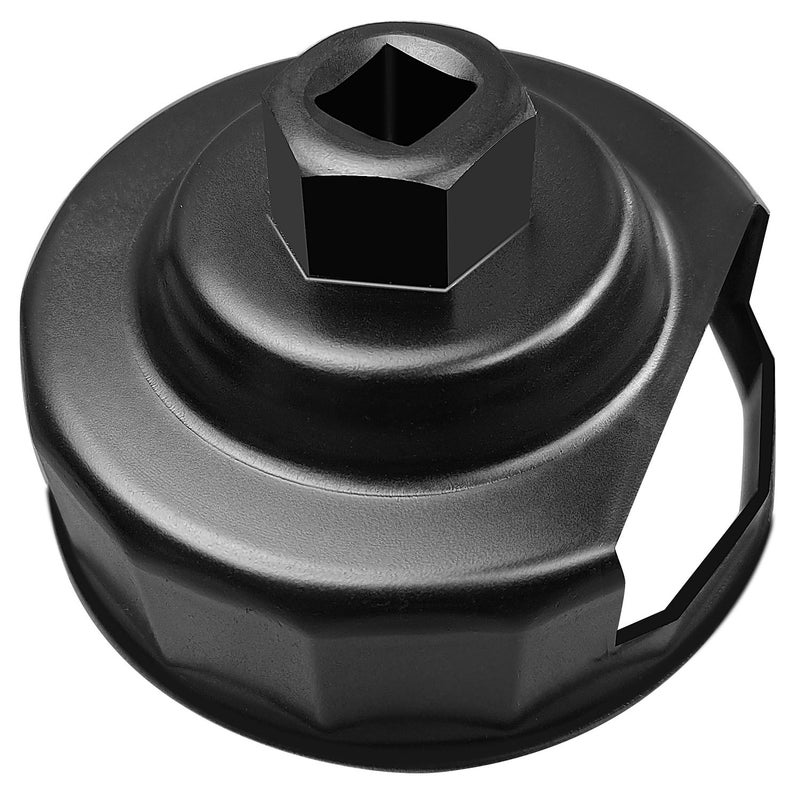 Shonee Oil Filter Wrench for harley, 76mm 14Flutes Oil Filter Cap Removal Tool Socket For Harley Davidson Motorcycle Oil Change Kit - Image 4