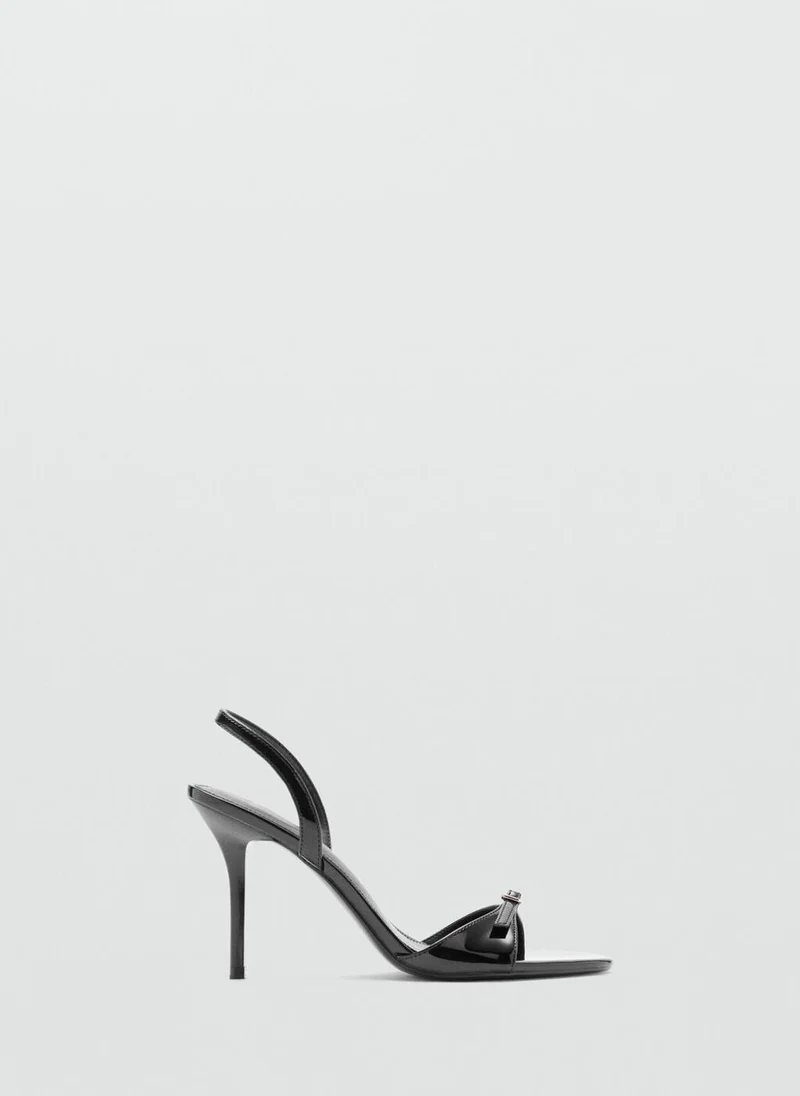 Mango High-Heeled Sandals With Buckle Straps
