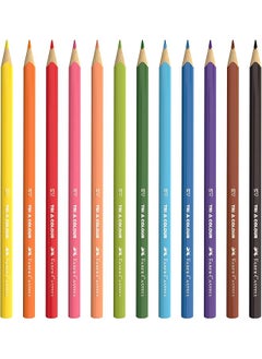 Color Pencils Tri Grip Color 12 Coloring Pencils