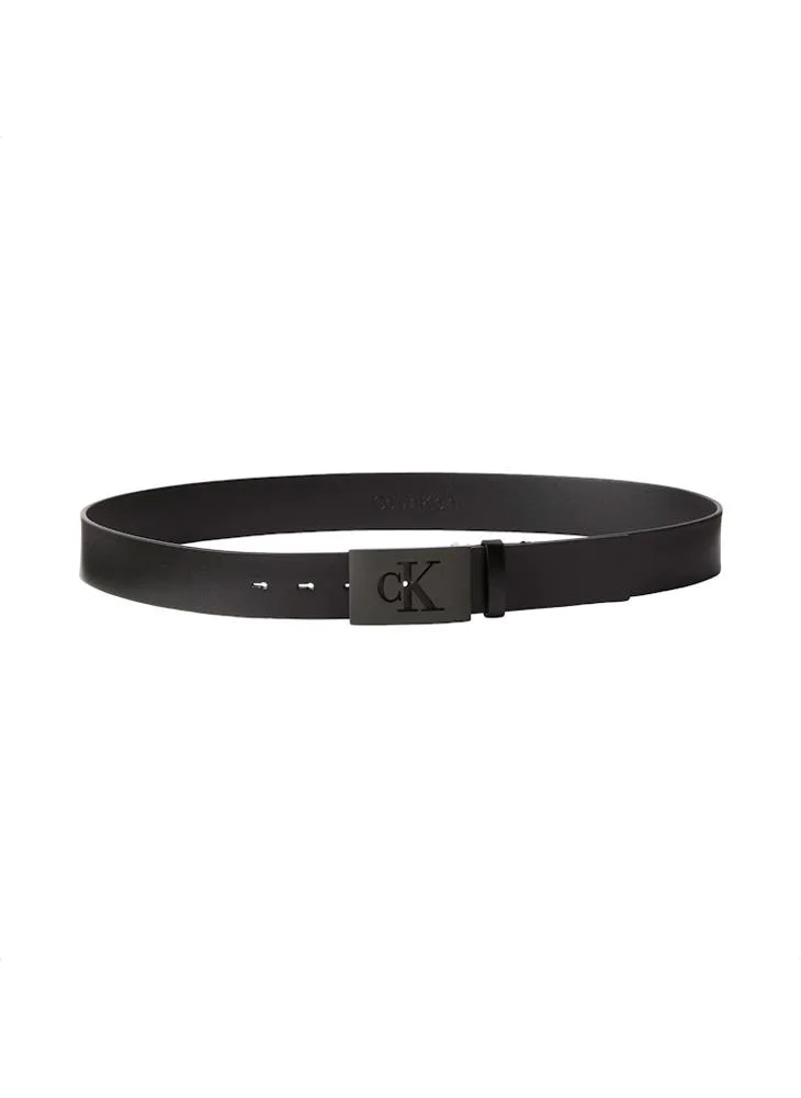CALVIN KLEIN Logo Hole Allocated Belt