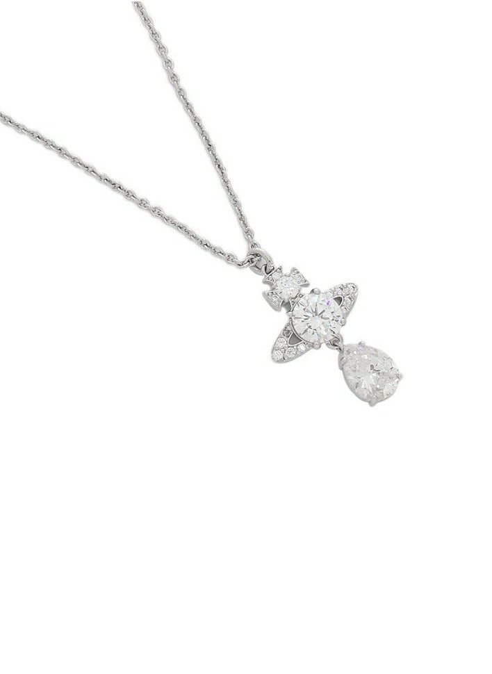 Vivienne Westwood Saturn drop necklace  - Image 3