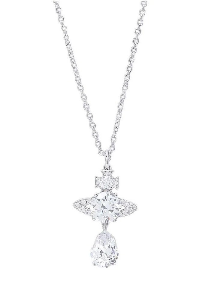 Vivienne Westwood Saturn drop necklace  - Image 1