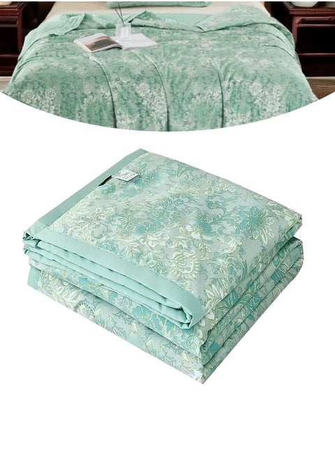 Ultra-thin Summer Cotton Air Conditioning Quilt, Summer Cooling Quilt 100% cotton thin quilt, suitable for dormitory, home, office, out of use