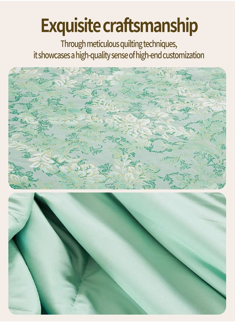 Generic Ultra-thin Summer Cotton Air Conditioning Quilt, Summer Cooling Quilt 100% cotton thin quilt, suitable for dormitory, home, office, out of use  - Image 5