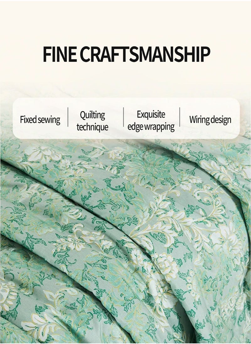 Generic Ultra-thin Summer Cotton Air Conditioning Quilt, Summer Cooling Quilt 100% cotton thin quilt, suitable for dormitory, home, office, out of use  - Image 4