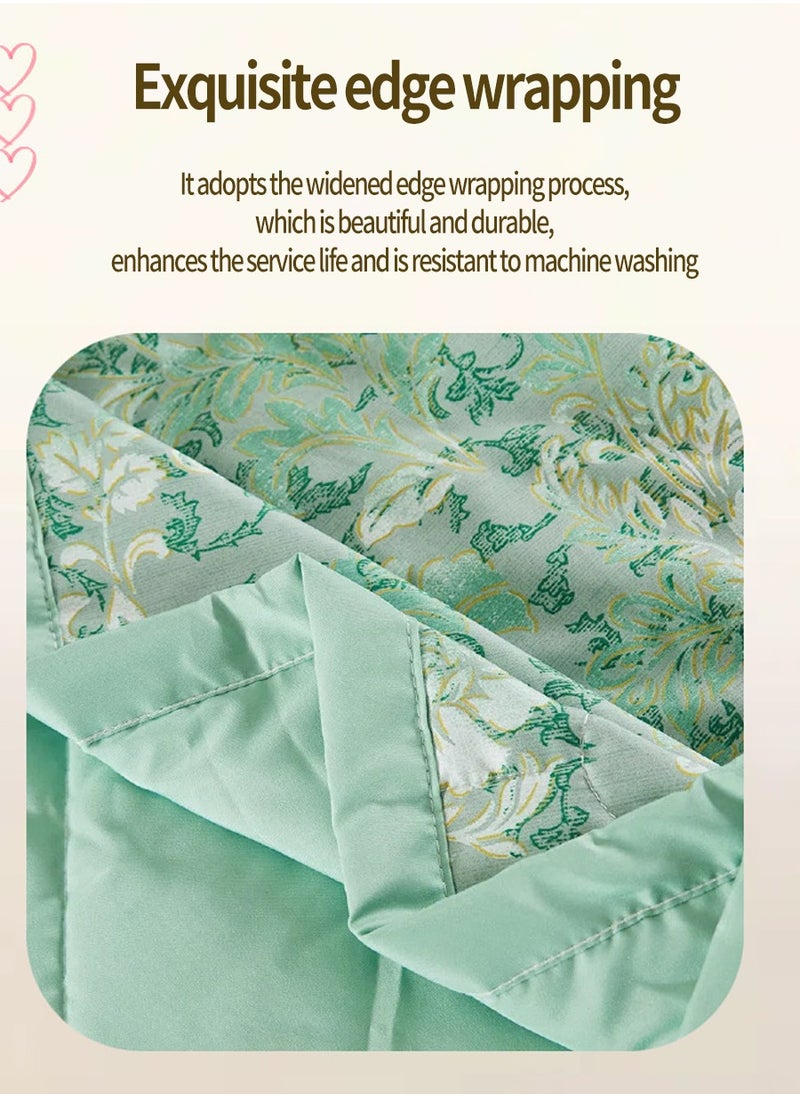 Generic - Ultra-thin Summer Cotton Air Conditioning Quilt, Summer Cooling Quilt 100% cotton thin quilt, suitable for dormitory, home, office, out of use - Image 1