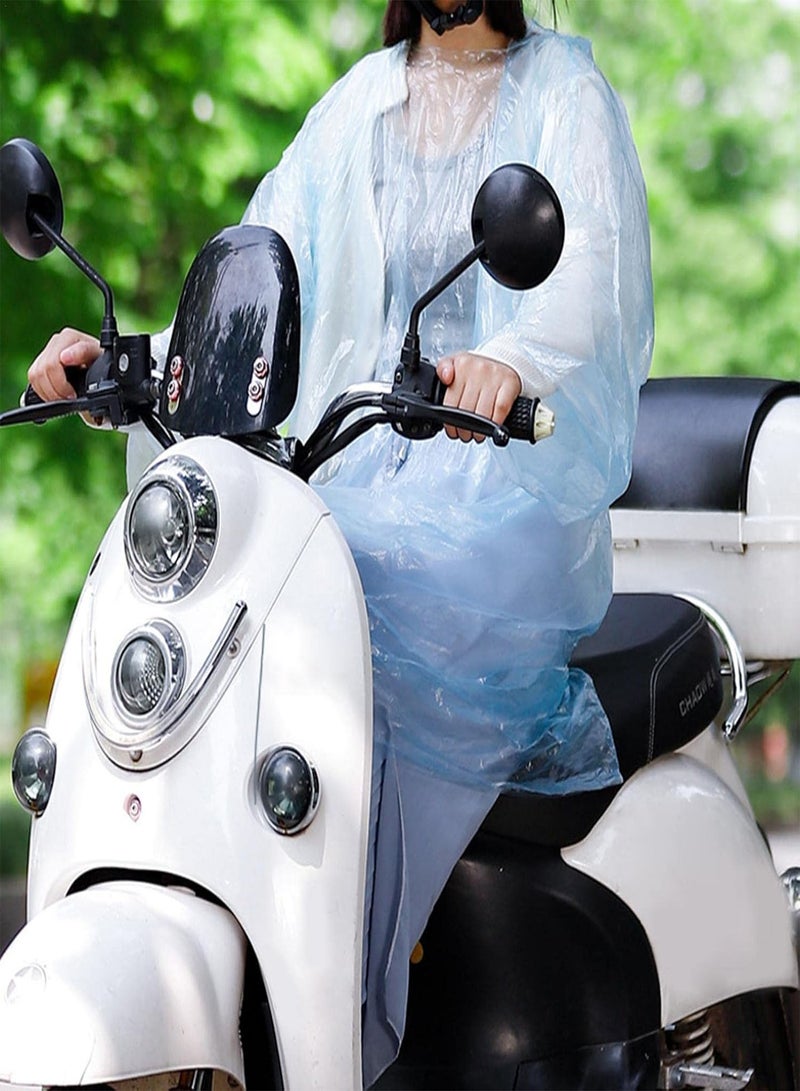 GGOOT Waterproof Poncho - Rain Ponchos | Time Use Poncho, Portable Raincoat Women Lightweight Rain Jackets Packable Outdoor Hooded Windbreaker  - Image 2