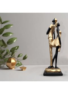 Xtore Stylish Golden Black Resin Romantic Couple Statue for Home Decor (Pack of 1, Black & Golden) - pzsku/Z8320867B95933A793BB7Z/45/_/1737806298/6cf6d32d-7b4c-48bd-affc-626a78295bce