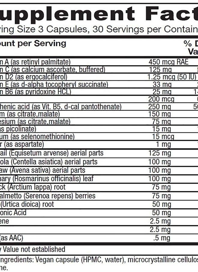 Vitanica , Skin Assist, Skin Support, Vegan, 90 Capsules  - Image 1