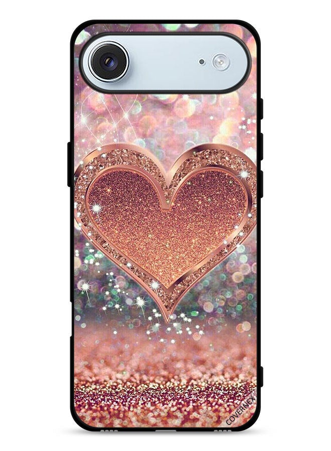 Covernex غطاء حماية آبل آيفون إير مع لمسة لامعة على شكل قلب - Image 1