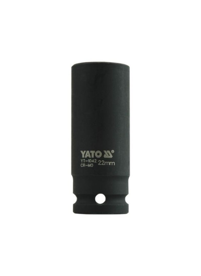Yato YATO Deep Impact Socket 22mm 1/2"Dr YT-1042 PL 