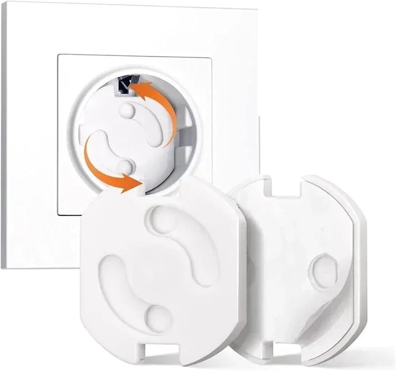 40 قطعة أغطية مقابس كهربائية آمنة لحماية الأطفال في المنزل - Image 4