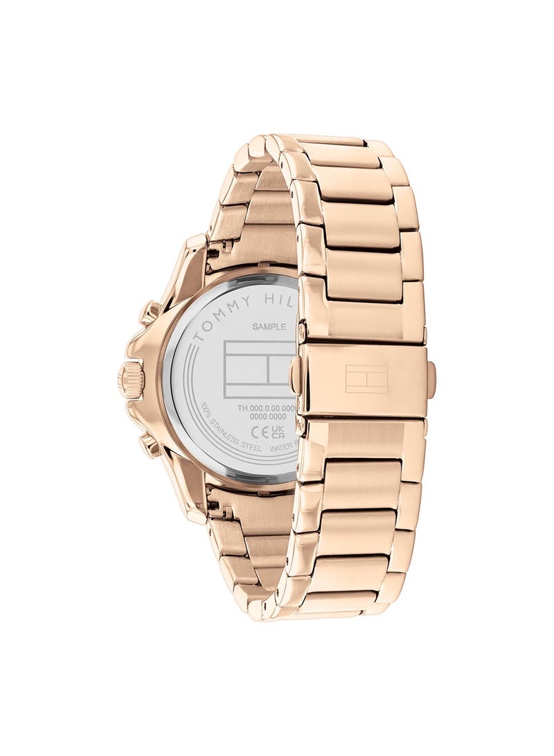 TOMMY HILFIGER Women's Analog Round Shape Stainless Steel Wrist Watch 1782572 - 41 Mm - Image 3