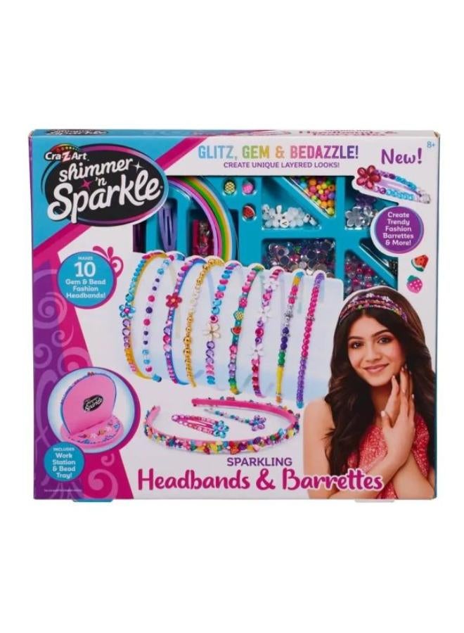 كري-زي-آرت رباطات رأس براقة ومشابك - Image 1