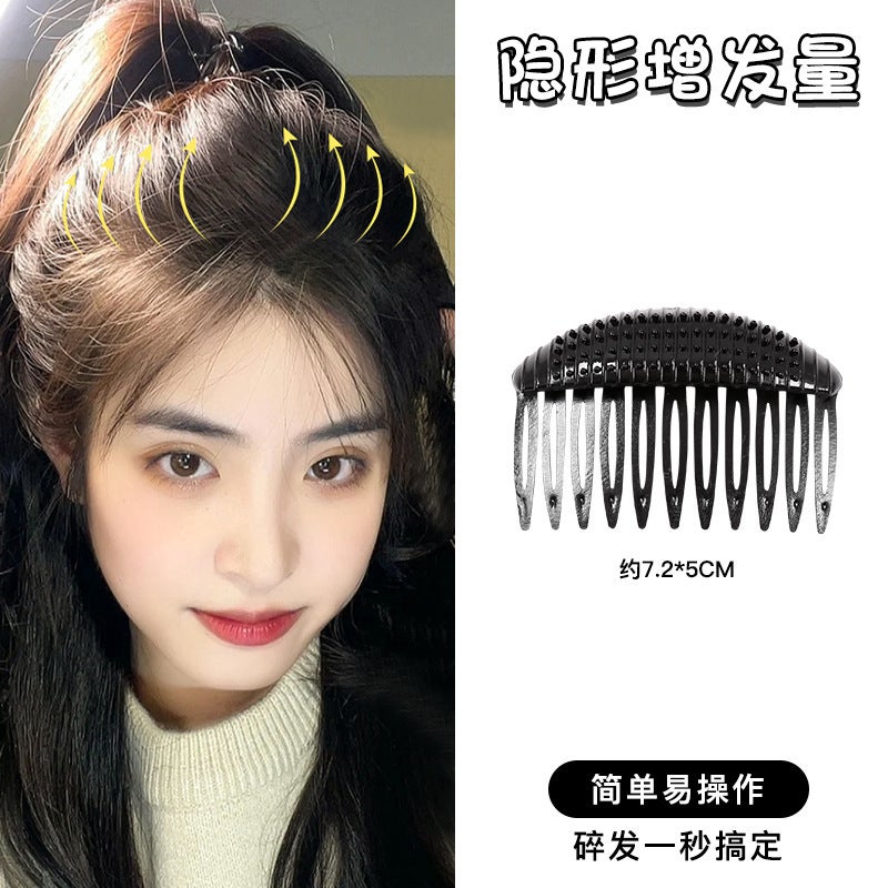 Generic Invisible Hair Volume Clip Pads 16# Black device 