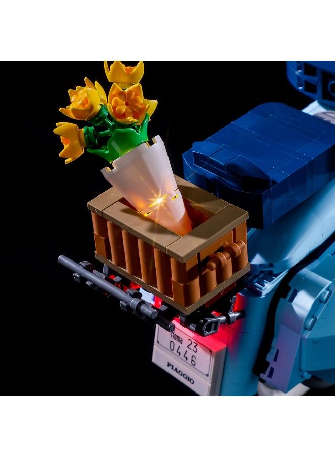 BRIKSMAX Led Lighting Kit For Creator Vespa 125 Compatible With Lego 10298 Building Blocks Model Not Include The Lego Set - Image 5