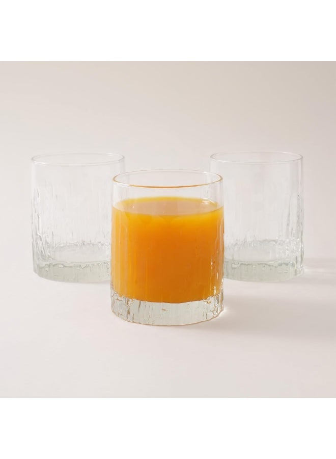 BORGONOVO PACK OF 3 GLASSES OAK DOF 355 - Image 1